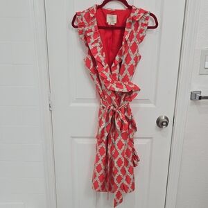 Kate Spade Silk Aubrey Wrap Dress